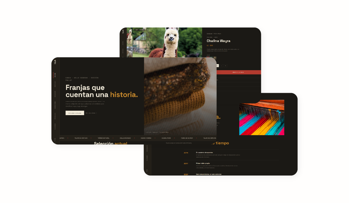 Captura de pantalla del demo ILLA